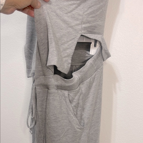 CAbi Summer Jumpsuit Gray Sleeveless Size Medium PTP 20” EUC - Picture 9 of 12